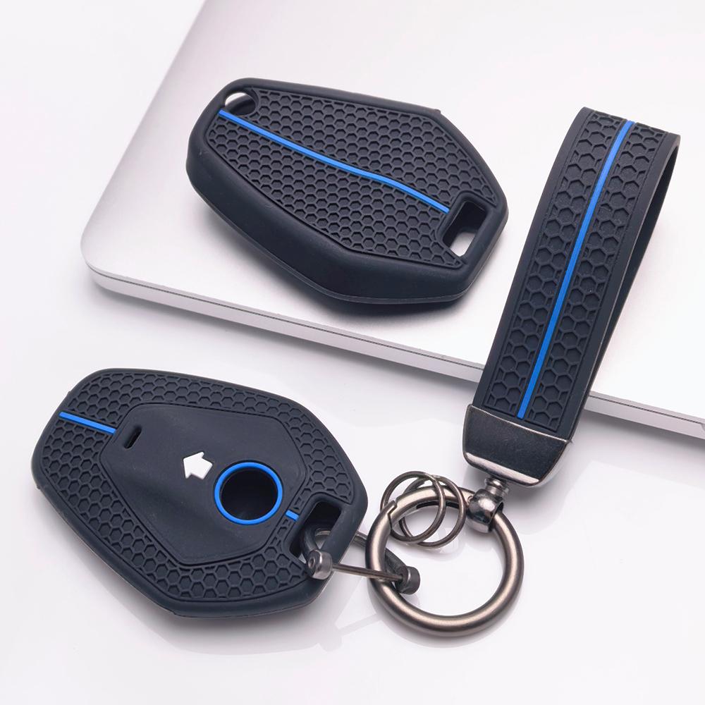 Key Cover Keychain for BMW Motorcycle, Fits BMW R1300GS R1300GS ADV R1300R R1300RS R1300RT Riders, Durable Key Protector BMW Riders