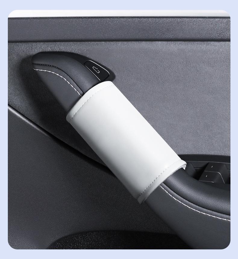Autocollants de Protection pour Accoudoir et Poignée de Porte Tesla Model 3/Y - Accessoires Intérieurs de Voiture