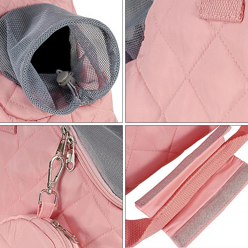 Portable Pet Shoulder Bag with Breathable Outdoor Travel Puppy Dog Cat Carrier for Small Dogs Cats Mascotas Handbag Slings Bags