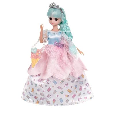 TAKARA TOMY Gelato Dress Candy Play Ages 3 and Up Licca-chan Set, Unicorn, Dress-Up Toy,