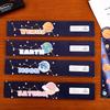 Planet Cartoon Magnetic Bookmark Ruler & Page Marker - Learning Stationery & Reward Gift