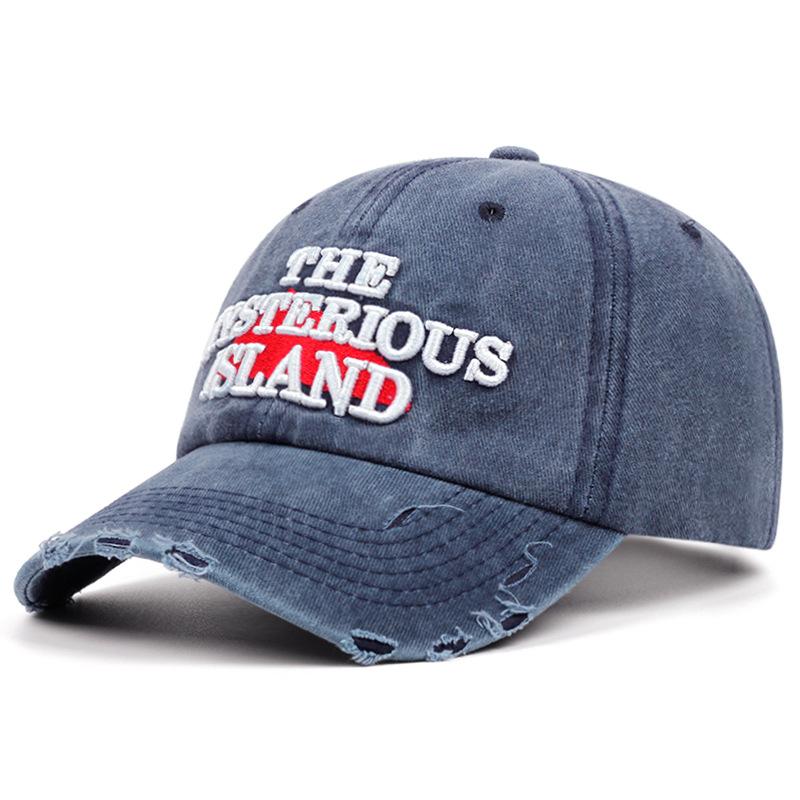 FashionSummer Outdoor Sun Hat Vintage Versatile Letter Embroidery Baseball Hats BreathableNew Unisex Peaked Caps Hip Hop Dad Hat