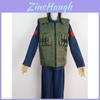Fantasia Cosplay Naruto Kakashi Hatake de Qualidade Premium Nova para Halloween