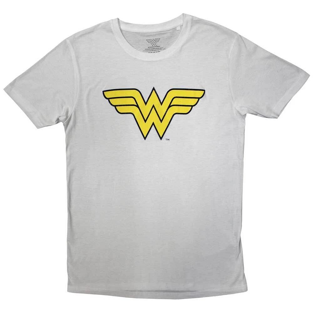 DC Comics Unisex T-Shirt: Wonder Woman - Yellow Logo (Small) 3XL