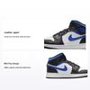 Air 1 Mid GS Racer Bleu Enfants Baskets Blanc Noir 554725-140