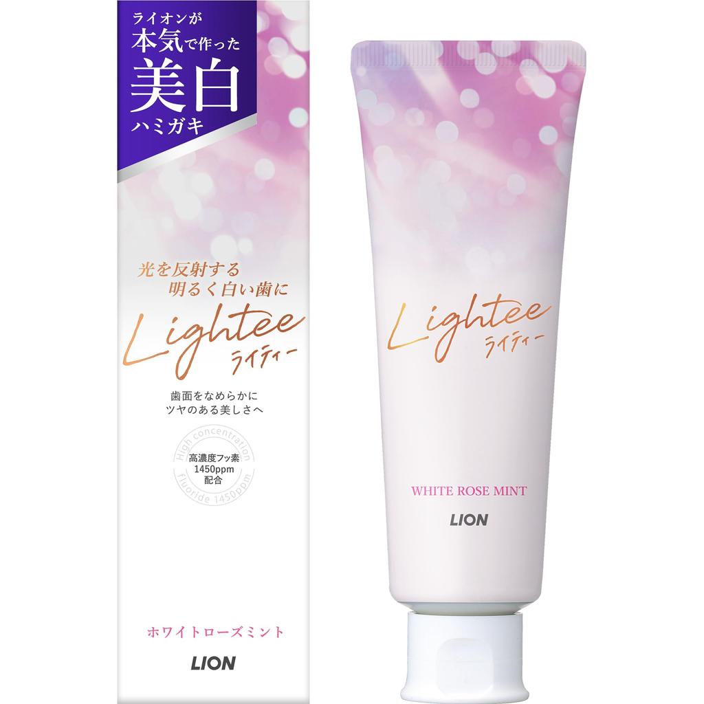 Lightee Toothpaste White Rose Mint 100g (Quasi-drug)