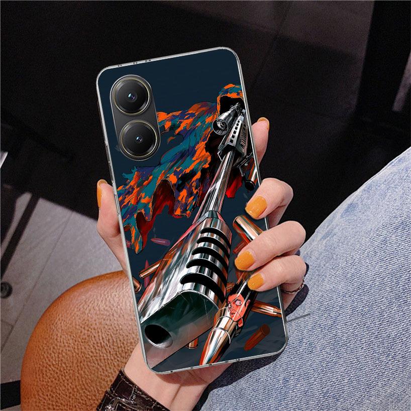 S-Sakamoto Days Phone Case For Xiaomi Poco X7 X6 X5 Pro F7 Ultra Redmi 15C 15 13C 13 12C 12 10 10A 10C 9 9A 9C 9T Cover Poco X7