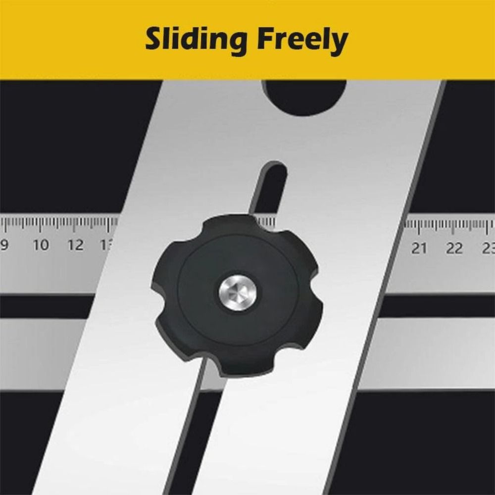 House Decorated Work Position Ruler Puncher Drilling Hole Tools Hole Opener Locator Measuring Tools