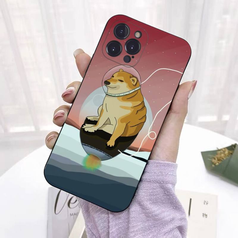 Cheems Doge Phone Case for iPhone 11 12 13 Mini Pro Max 8 7 6 6S Plus X 5 SE 2020 XR XS Funda Case