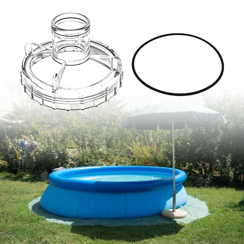 Tela de Filtro de Reposição Multifuncional Acessórios para Piscina Tampa de Filtro para Unidade de Filtros de Areia P6665 Textura de Plástico