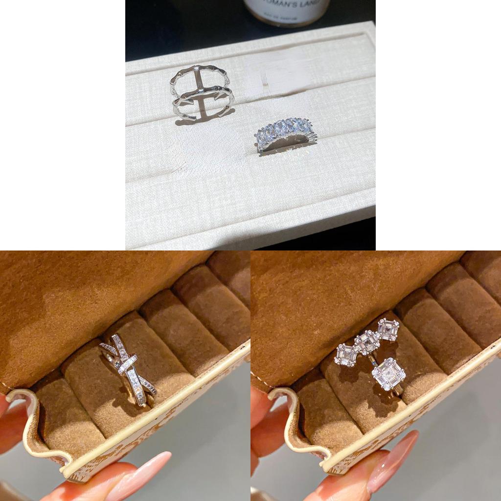 Anello Minimalista in Rame con Pietra di Zircone e Design Geometrico per Donne alla Moda