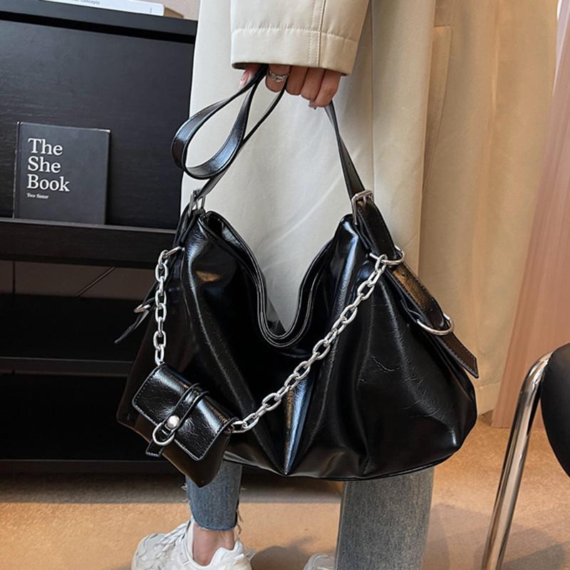 Popular Advanced Women's Underarm Bag Trendy Simple Shoulder Bag Fashionable Large Capacity Crossbody Bag