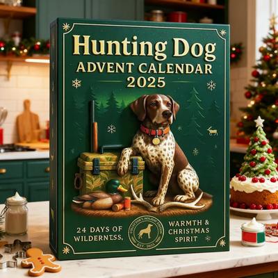 Av Köpeği Advent Takvimi 2025 24 Gün Köpek Temalı Akrilik Süs Noel Geri Sayım Ağaç Dekoru Köpek Severler için