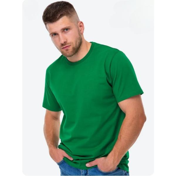 Summer Round Neck Fashionable Casual Pure Cotton Short Sleeved Solid Color Men's T-shirts
