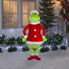 New Christmas Green Monster Doll Collectible Christmas Grinch Plush Toy Children's Christmas Cartoon Gift Doll Kids Holiday Gift
