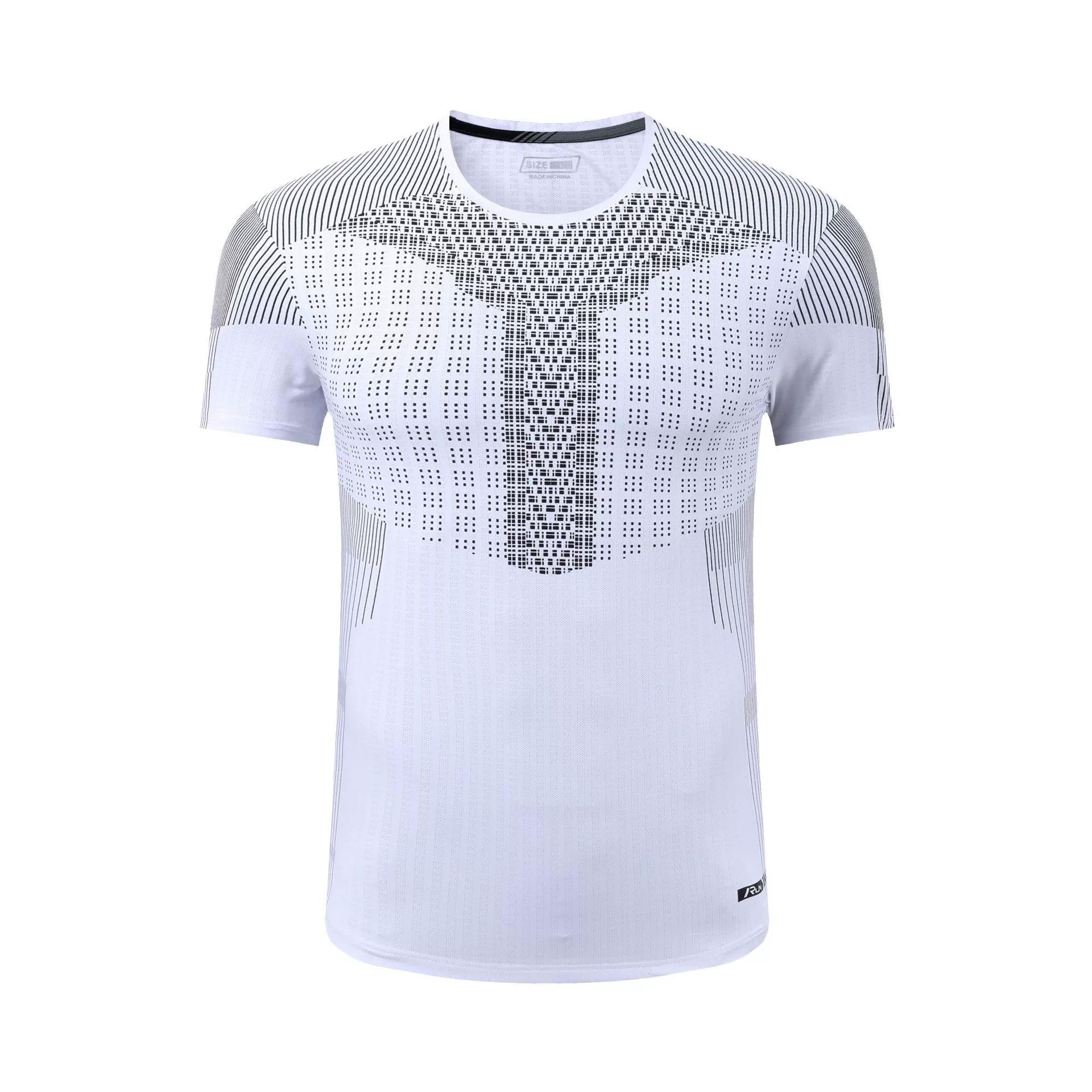 

Men s T-shirt Badminton Sports Running T Shirts Thin Breathable Quick Drying Short Sleeved T-shirts Oversized Men Clothing Tops XXXL