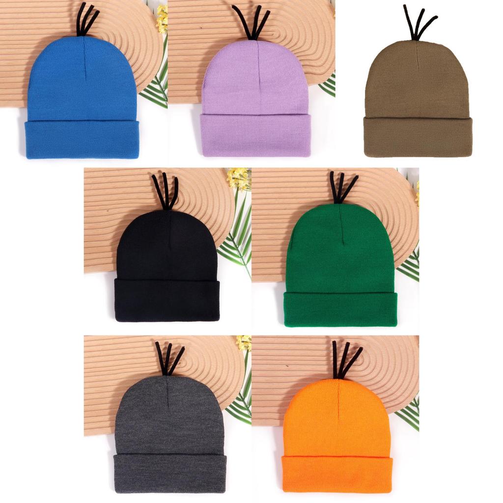 Minions Knitted Hat With Warmth For Halloween Cosplay And Casual Winter Wear