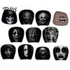 Novelty Horror Style Auto Decor Funny Car Headrest Covers, Ghost Skull Print Cartoon Seat Accessories Protector, Universal Breathable Interior