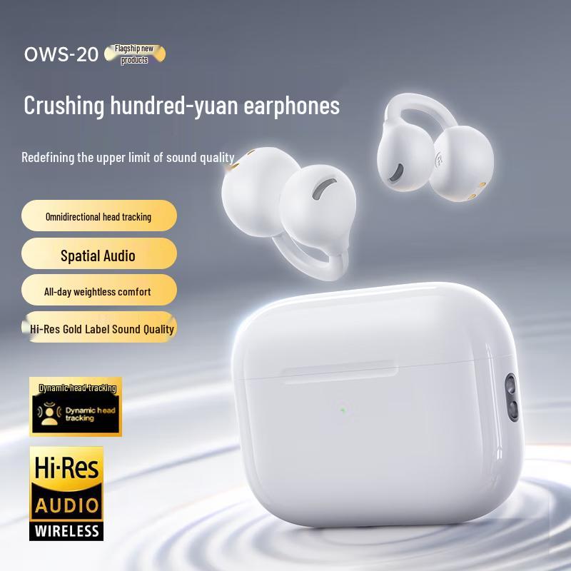 

REMAX Berlin Sound Open-Ear Clip Bluetooth Headset One Size