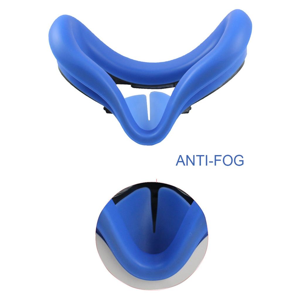 Silicone Eye Pad Compatible for Oculus Quest 2 VR Sweatproof Lightproof Silicone Cover Eye Pad