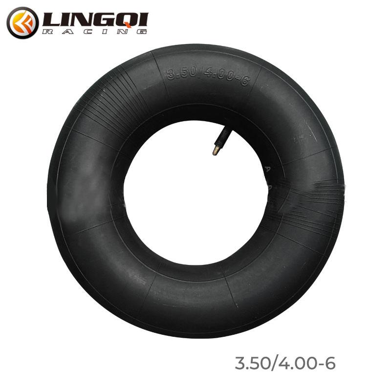 LINGQI RACING Inner Tube Outer Tire 3.50/4.00-6 4.10/3.50-5 4.10/3.50-6 For 49cc Mini Quad Dirt Motorcycle Folding Bicycle Parts
