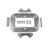 Aluminum Alloy Battery Replacement Tray Holder Mounting Compression Bracket For Optima Battery 34/78