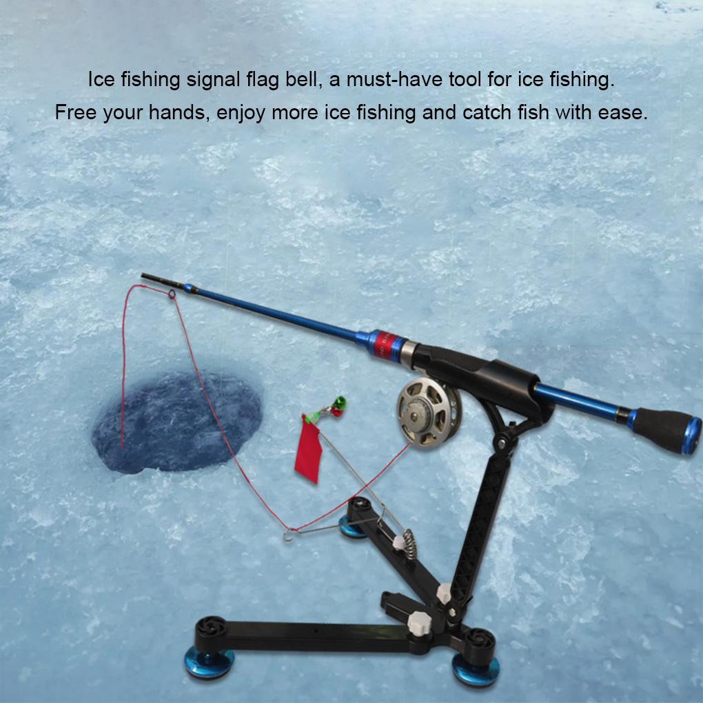 Automatic Alarm Ice Fishing Rod Stand Foldable Tripod High Sensitivity Heavy-Duty Raft Fishing Support Ice Fishing Holder