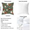 boho plant nordic Cushion Cover Reversible Plush Pillow Cover – For car, sofa, bedroom, perfect as a gift.