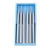 6Pcs 2.35mm Shank Tungsten Steel Rotating Wood Engraving Drill Bit Carving Tool