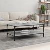 Coffee Table, Grey Sonoma Oak, 100x55x40 Cm
