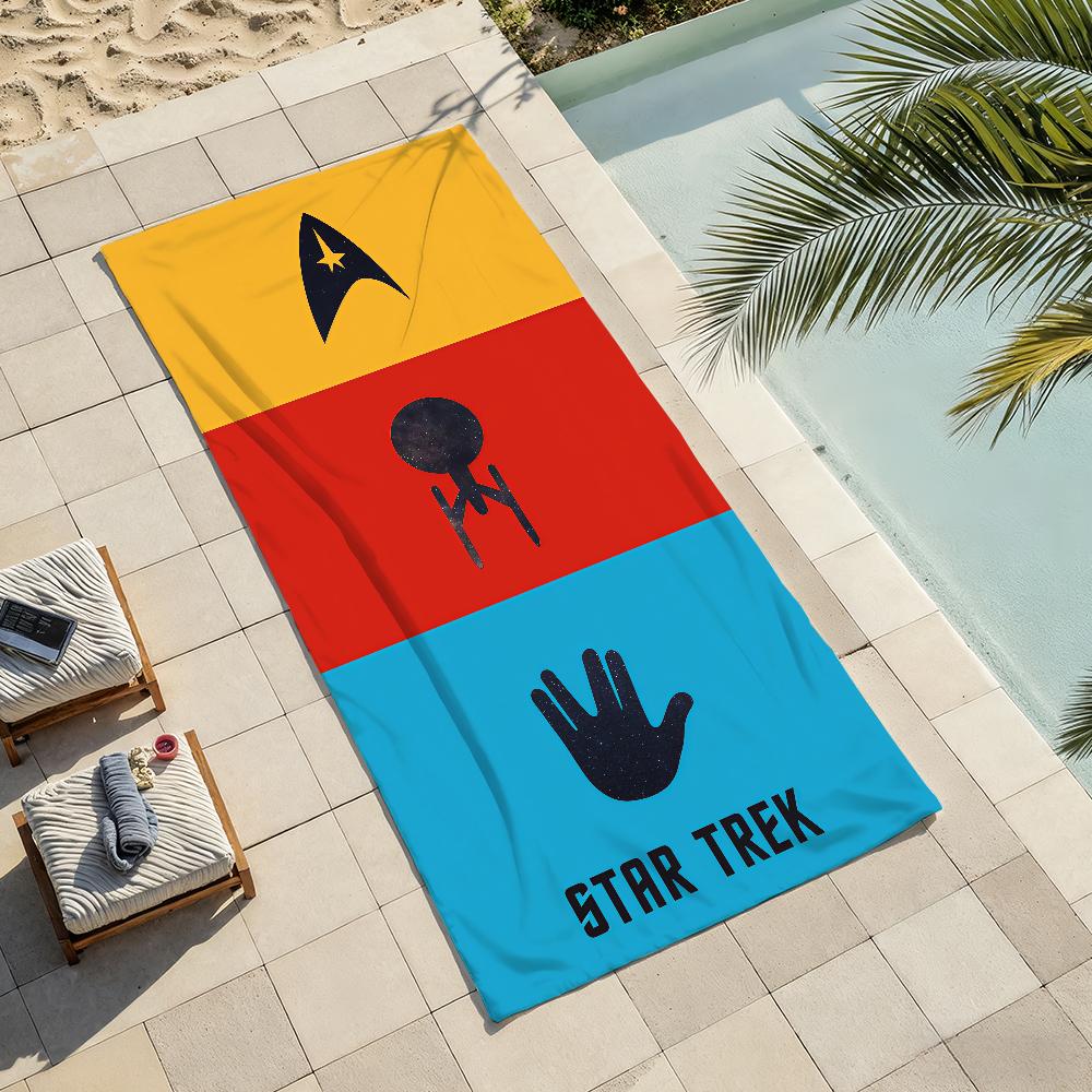 Fantasy movie S-Star T-Trek Towel Drying Bath Towel Applicable To Light Swimming Camping Yoga Beach Out