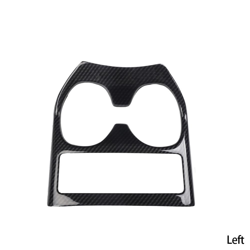 

Крышка держателя стакана для воды в автомобиле, рамка, панель, отделка из АБС-углеродного волокна для NISSAN X-Trail T32 Rogue 2014-2019, автомобильные аксессуары для интерьера