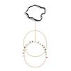 Accessories, Sexy Beach Round Tassel Body Chain Women, Nightclub Color Double Chain Thigh Chain