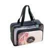1PC/2Pcs Dry and Wet Separation Storage Bag Portable for Travel Makeup Toiletries Large Capacity Transparent Bag