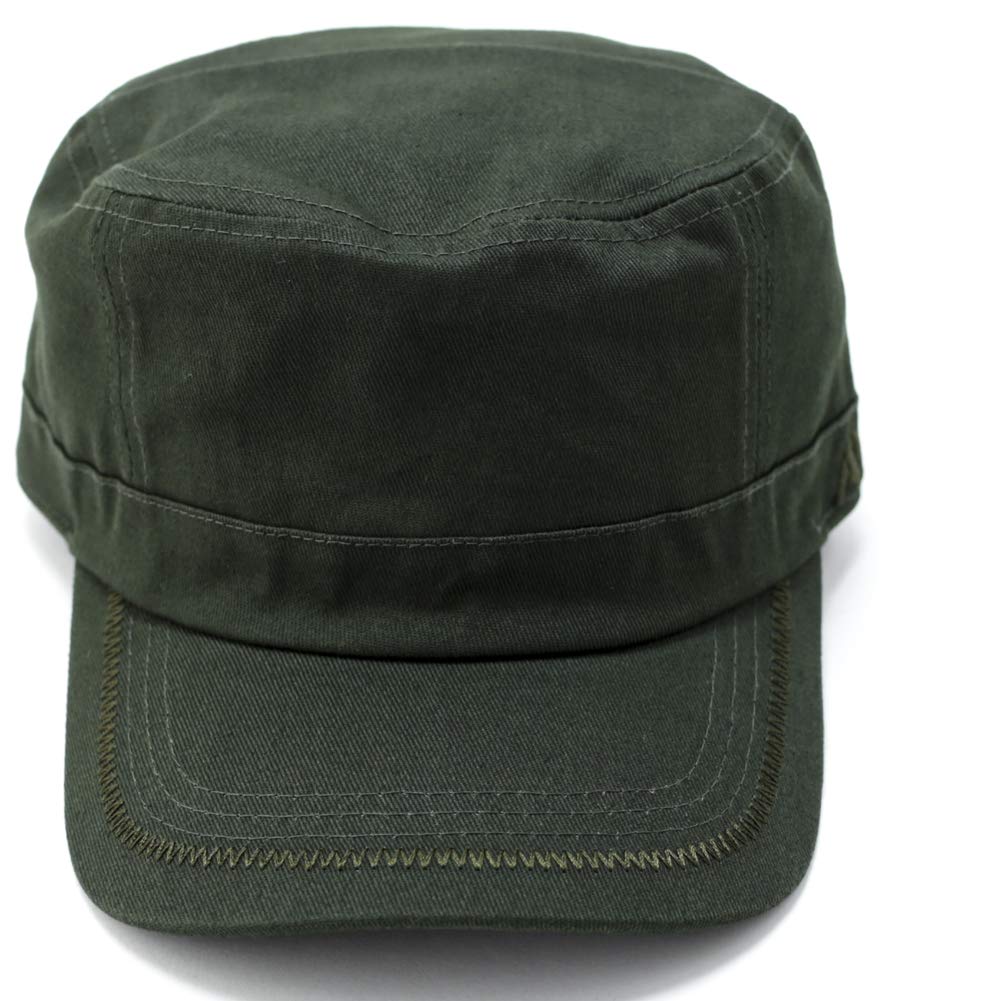 STANDARD Embroidered Brim Work Cap BIG SIZE XL Large Size Golf Cap [AVIREX] Men's <Khaki XL>