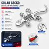 Solar Powered Gecko LED Light Gecko Shape Car Signal Lamp New Solar Warning Light  Driving Warning
