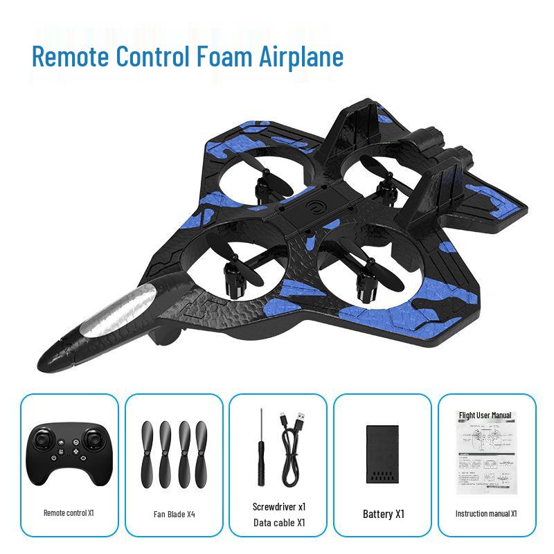 Child's Durable Induction Drone: Long Battery, Collision-Proof Remote-Control Airplane