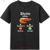 Shrimp Calling Funny Misspelled Phone Screen T Shirt HOT ITEM Vintage Washed Comfortable Casual Streetwear Homme Fashion
