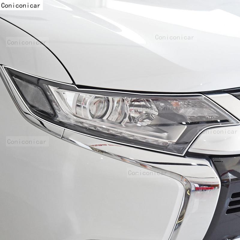 Car Headlight Protection Transparent Anti-Scratch Protective Film TPU Stickers For MITSUBISHI OUTLANDER 2015- Accessories