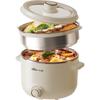 BEAR 2.5L Multi-Functional Electric Cooking Pot with Steamer CN Plug (adapter Included)