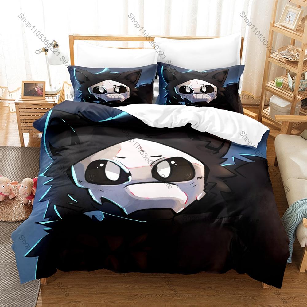 Puro Game Fan Merch Duvet Cover + 2 Pillowcases, Vivid Printed Bedding Set for Game Lovers Room Decoration