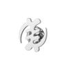 LIKGREAT Africa Adinkra Symbol Brooch for Men Gye Nyame Stainless Steel Pin Wisdom Ethnic Jewelry  Amulet Birthday Gift