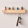 Wall-mounted Entry Wall Key Hook Household Wall Hanging Rack Key Storage Rack  For Storing Keys