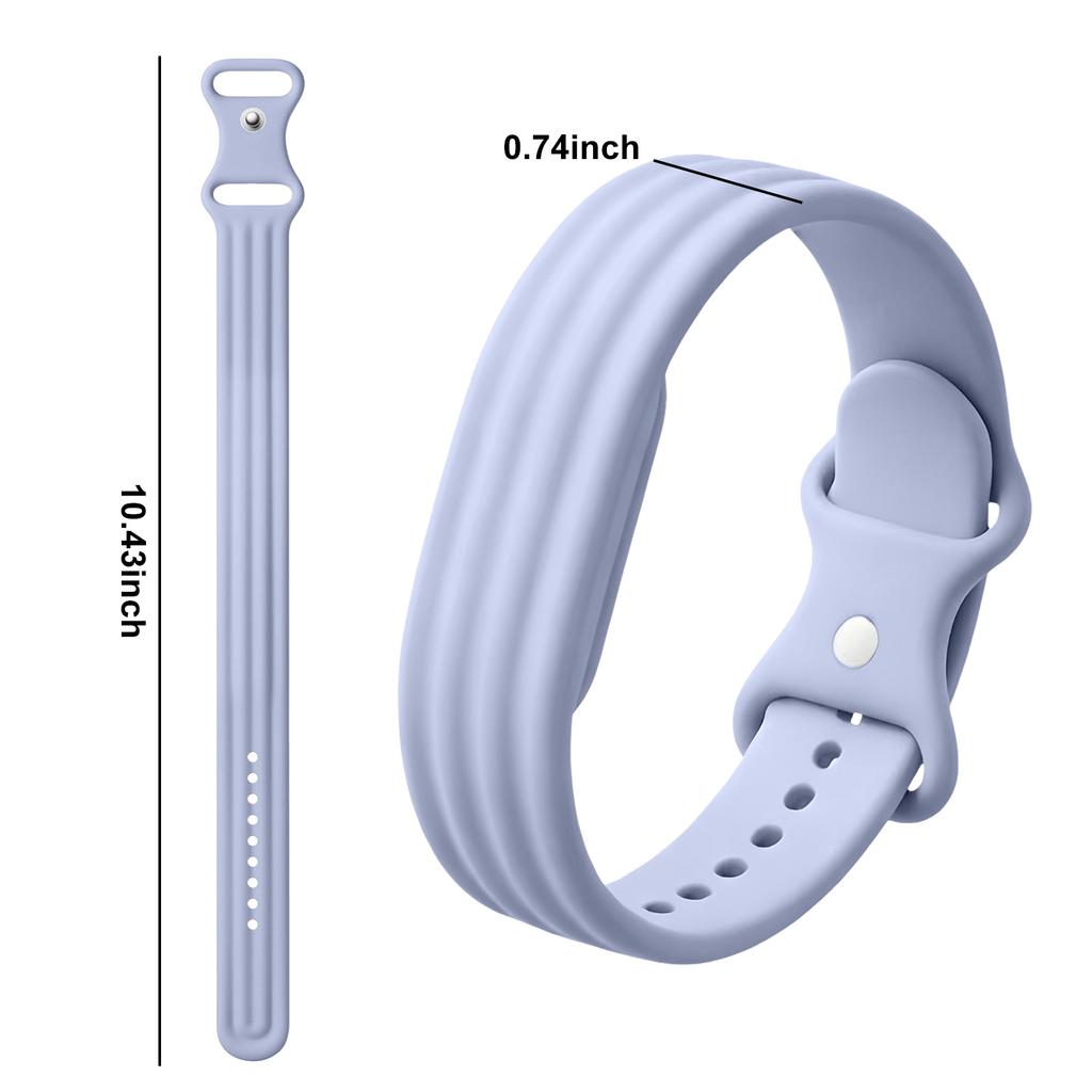 Silikon-Schlaufen Sportuhrarmband für Google Fitbit Air Gummiarmband Atmungsaktives Band Armband Correa Ersatzzubehör