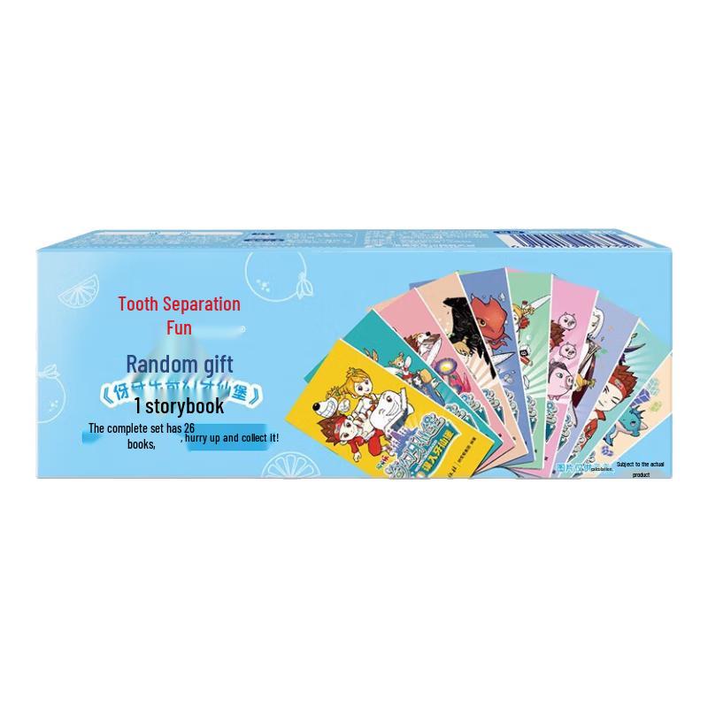 

YaYaLe Kids Liquid Press Anti-Cavity Toothpaste with Storybook (Orange Jelly)