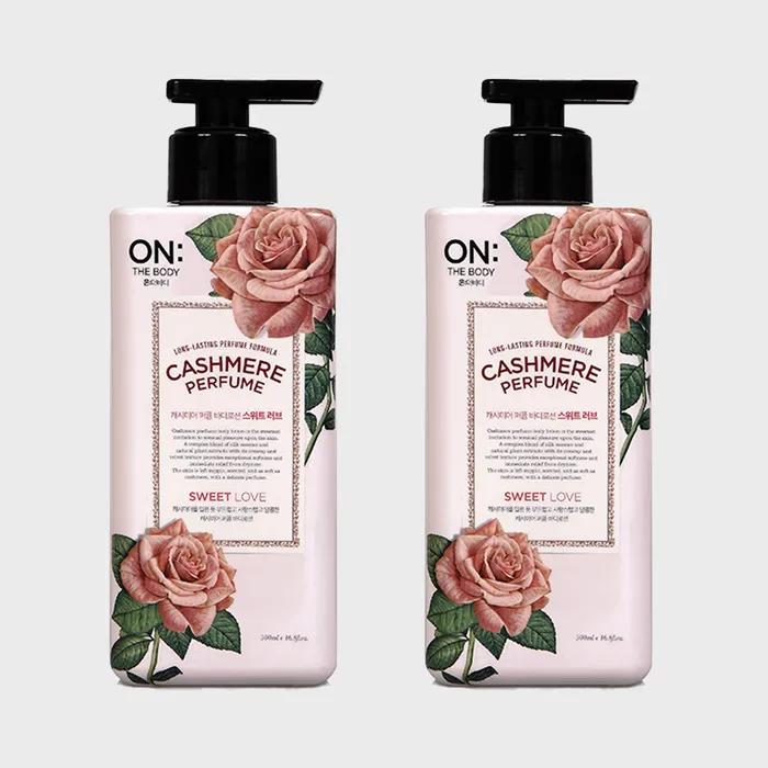ON THE BODY _On the Body Lait Corporel Parfumé 400ml Love X 2