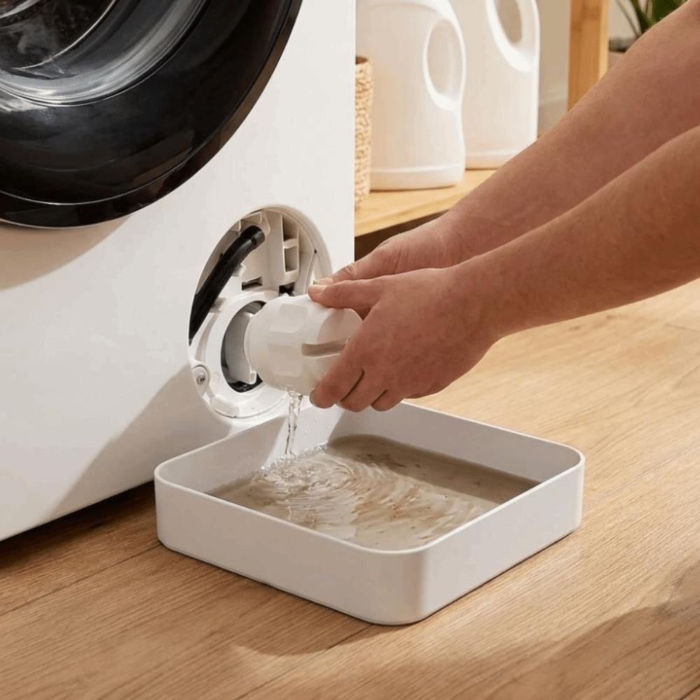 3D Printing Washing Machine Drainage Tray Leak Proof Washing Water Inlet Bucket  Floor Protection
