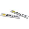 3d Metal Letters Logo RS Line Sticker Car Rear Trunk Badge Label For Car RS Line Emblem Decal Accessories