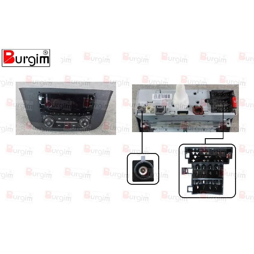 Car Radio Fascias Frame For Iveco Daily 2014-2022 9 inch 2DIN Stereo Panel Wiring Harness Power Cable Adapter Canbus Decoder
