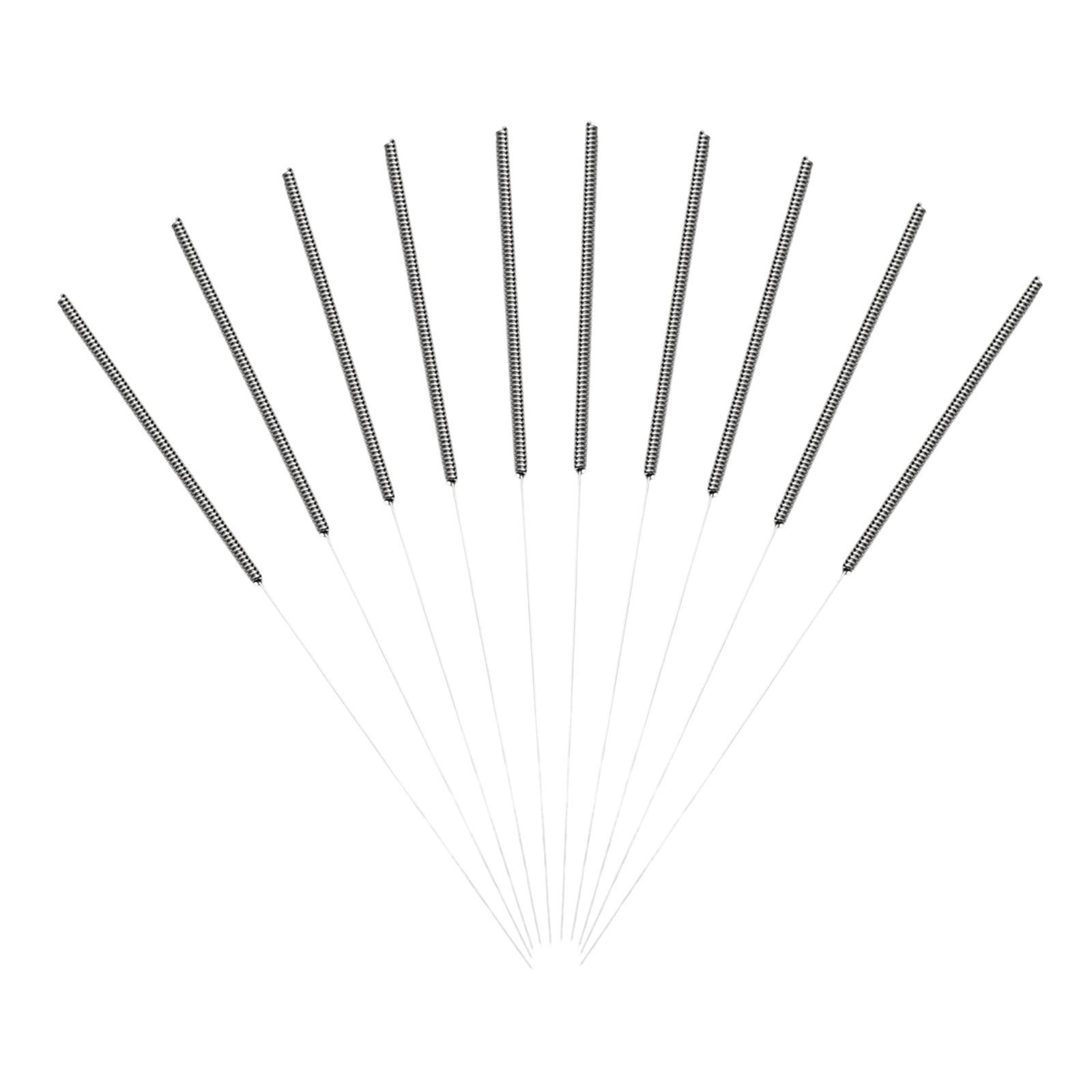 

Набор игл для чистки 10 шт. Очистка засоренных насадок, гибкая B